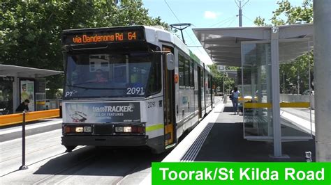 st kilda road tram stops